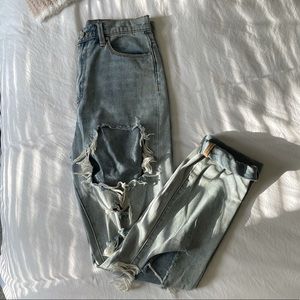 BDG distressed boyfriend jeans